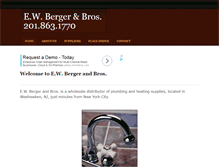 Tablet Screenshot of ewberger.com